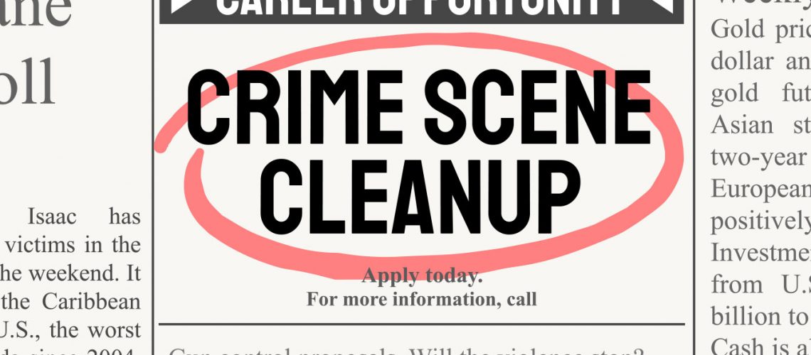 What Happens During A Scene Cleanup?